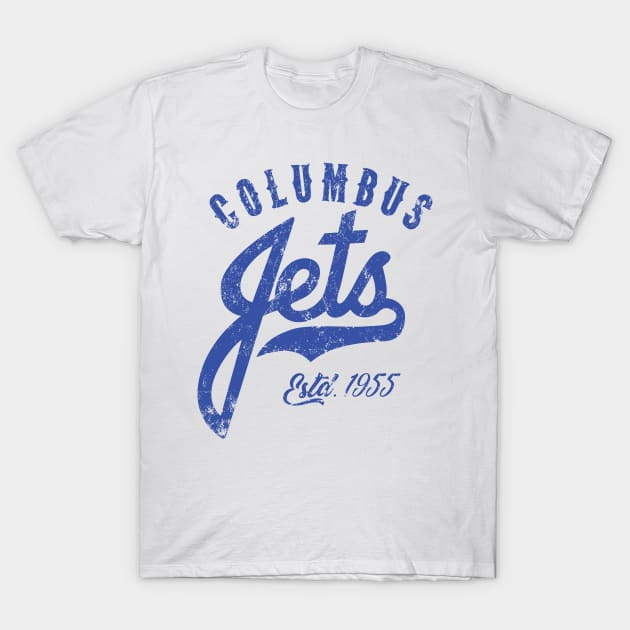 Columbus Jets T-Shirt by MindsparkCreative